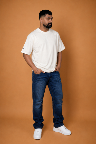 Solid White Oversized T-Shirt