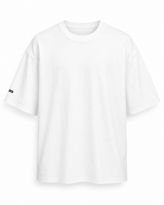 Solid White Oversized T-Shirt