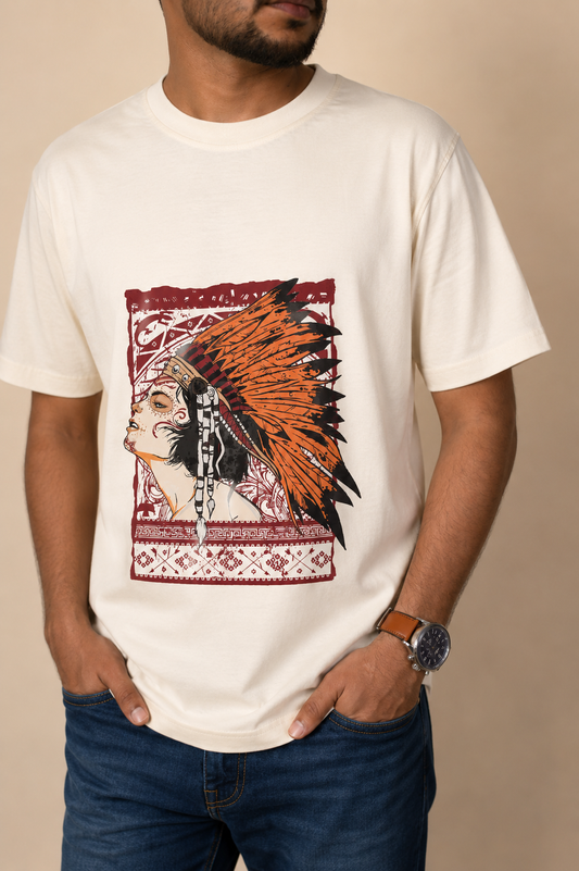 Tribe Art Printed T-Shirt product photo 1