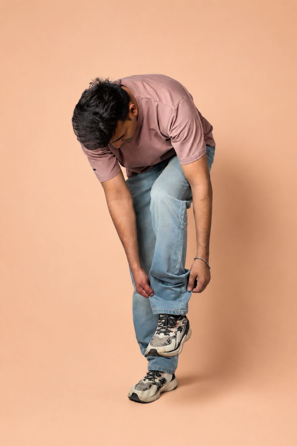 Blue Faded Jeans