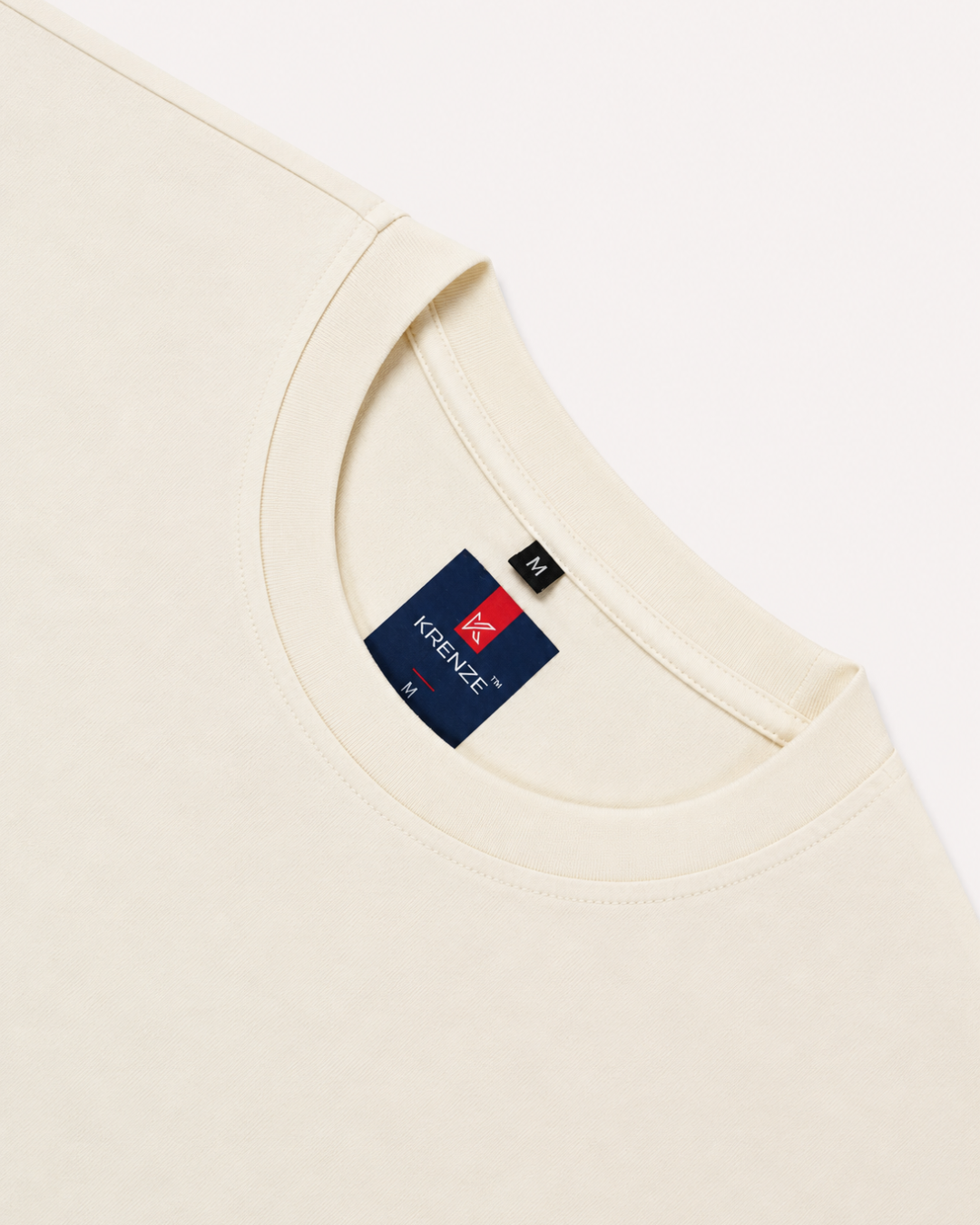 Solid Beige Colour Oversized T-Shirt
