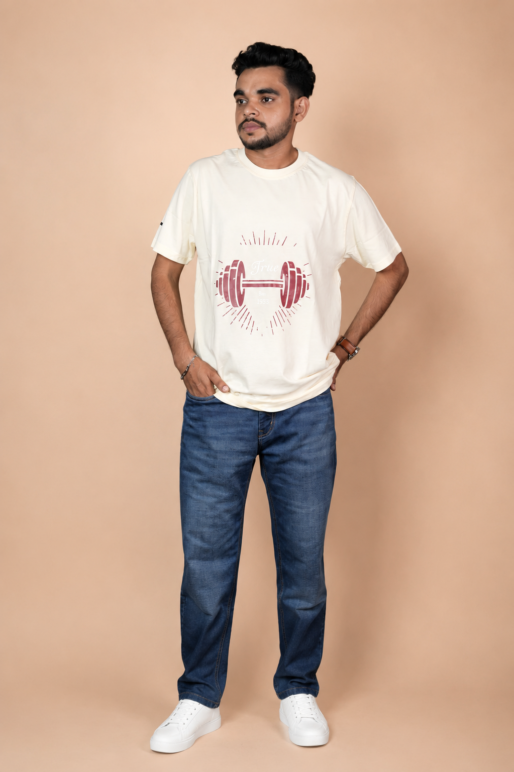 Gym Printed T-Shirt 100% Cotton