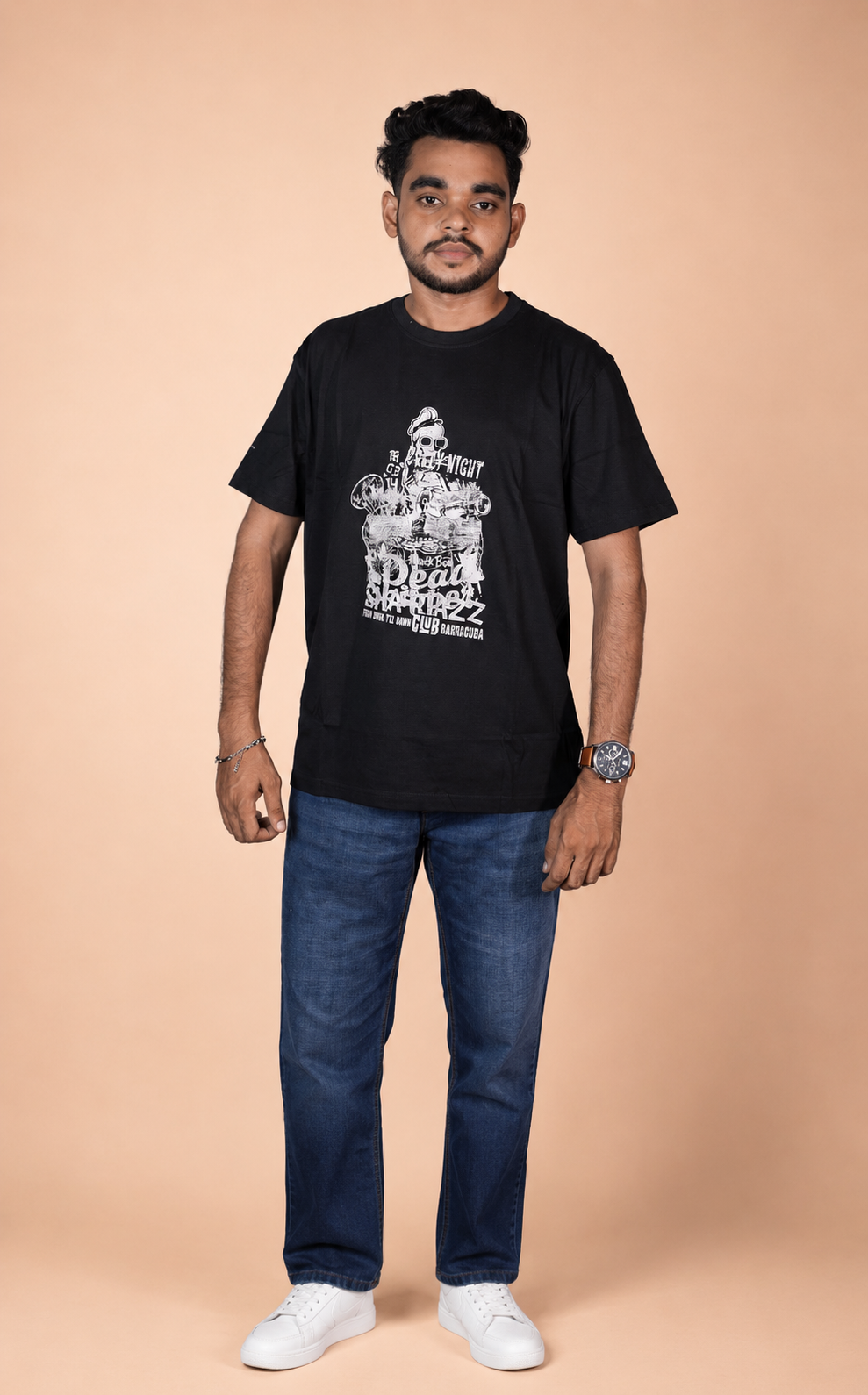 Dead Skipper Club Printed T-Shirt 100% Cotton