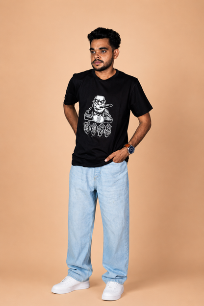 Boss Printed T-Shirt 100% Cotton