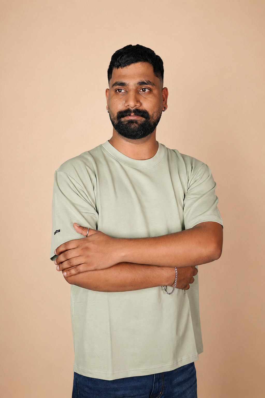 Olive Green Oversized T-Shirt