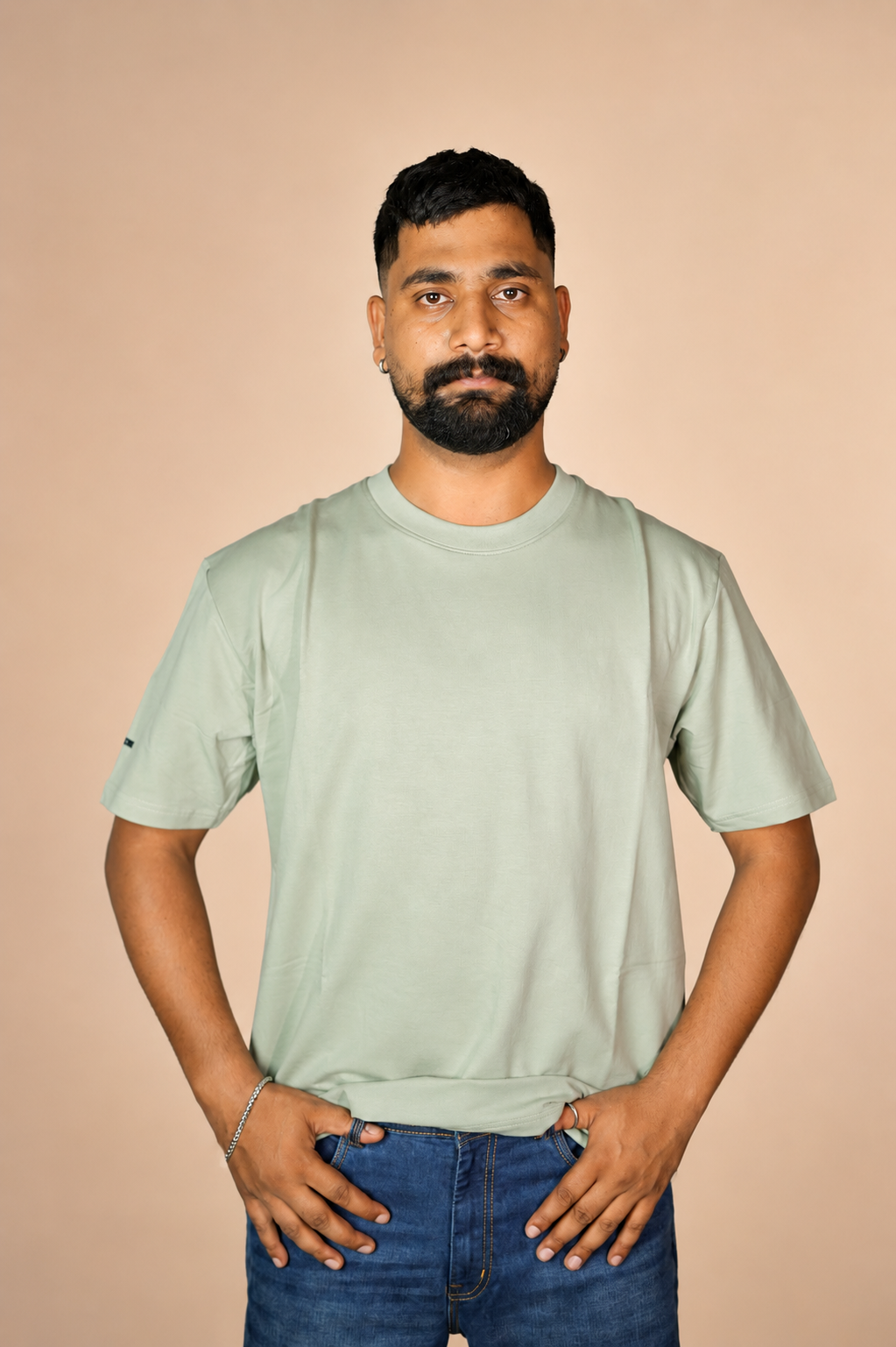 Olive Green Oversized T-Shirt