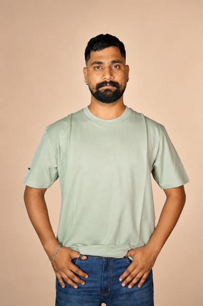 Olive Green Oversized T-Shirt