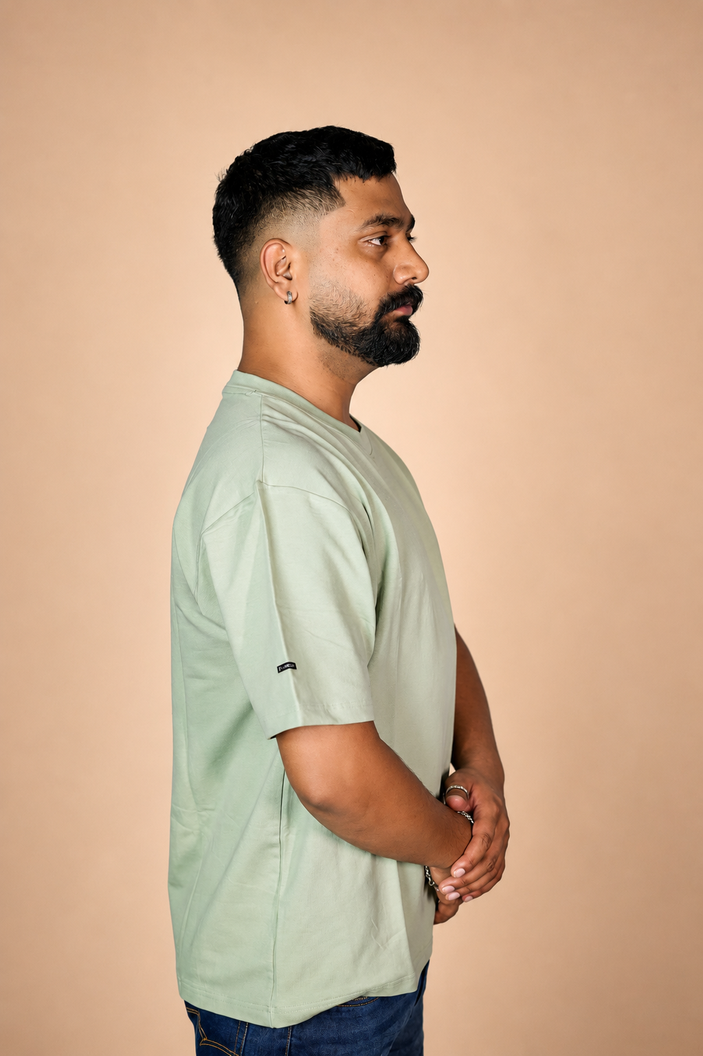 Olive Green Oversized T-Shirt