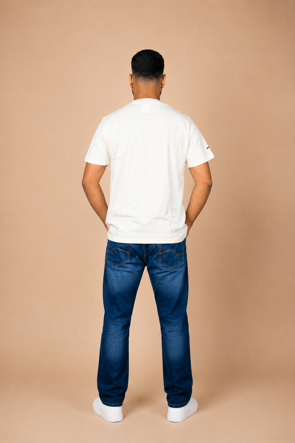 Off White T-Shirt 100% Cotton