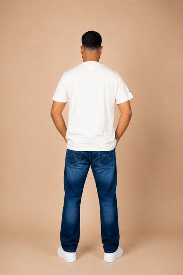 Off White T-Shirt 100% Cotton