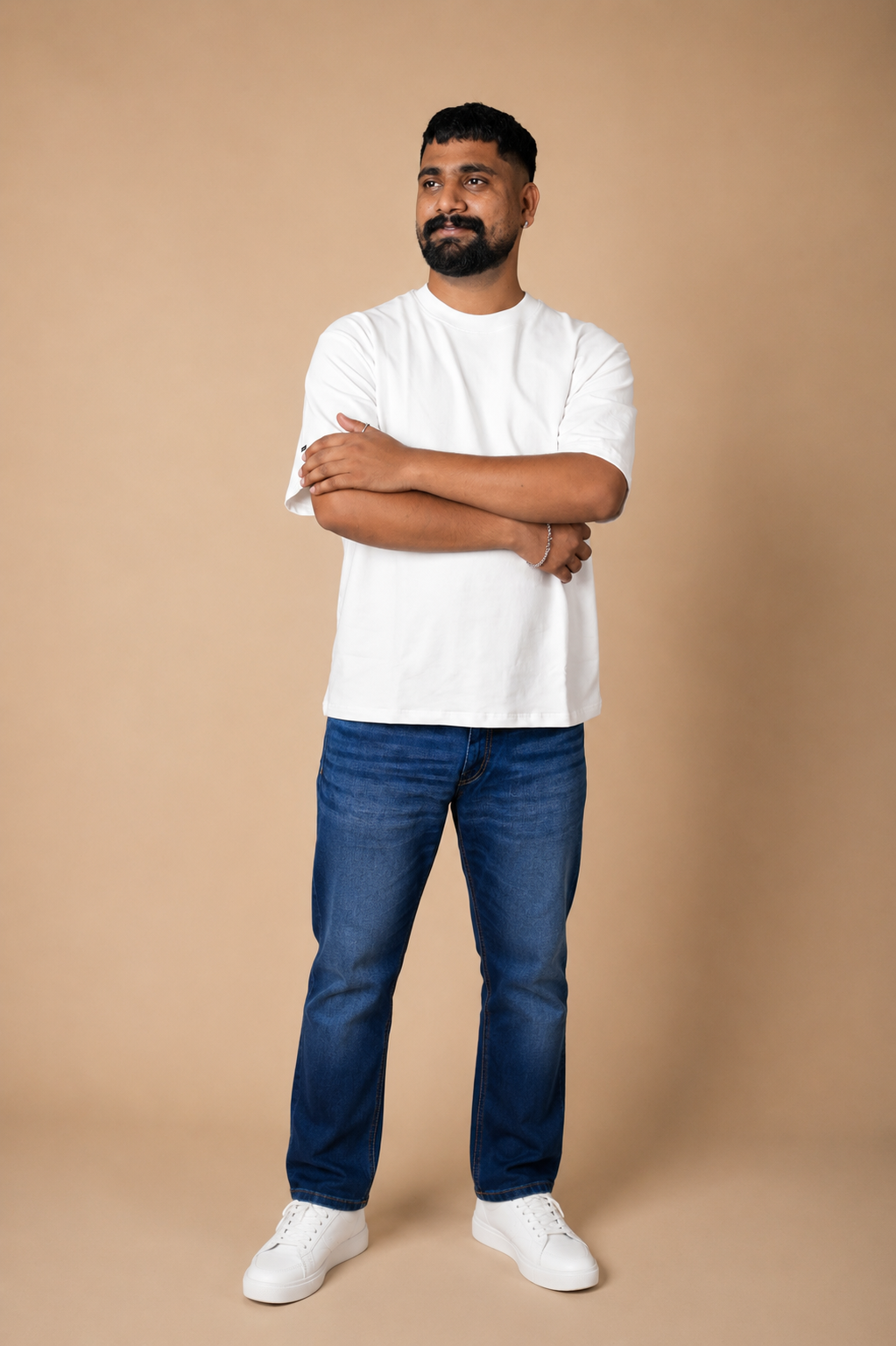 Solid White Oversized T-Shirt
