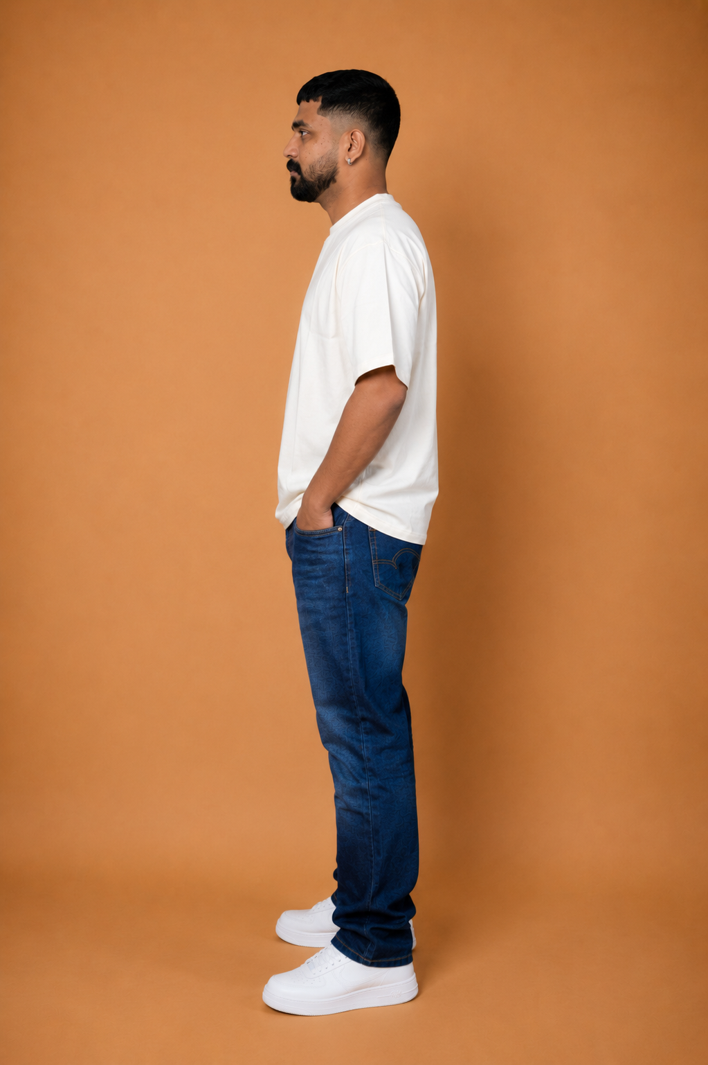 Solid White Oversized T-Shirt