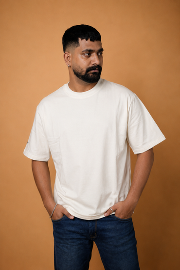 Off White Oversized T-Shirt