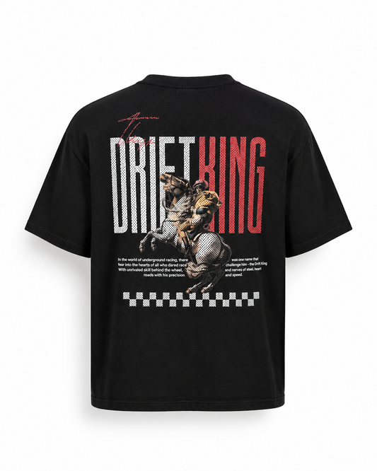 Drift King Printed Oversized T-Shirt