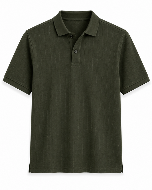 Bottle Green Technical Polo T-Shirt