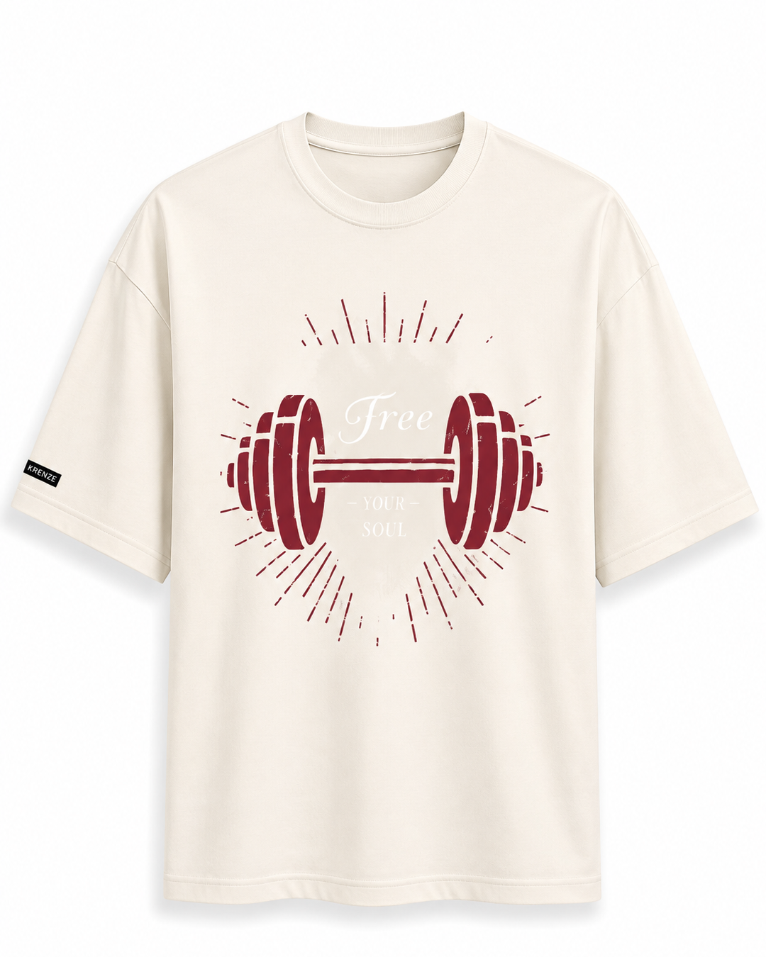 Gym Printed T-Shirt 100% Cotton