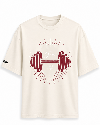 Gym Printed T-Shirt 100% Cotton