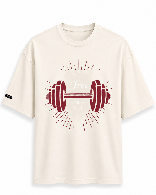 Gym Printed T-Shirt 100% Cotton