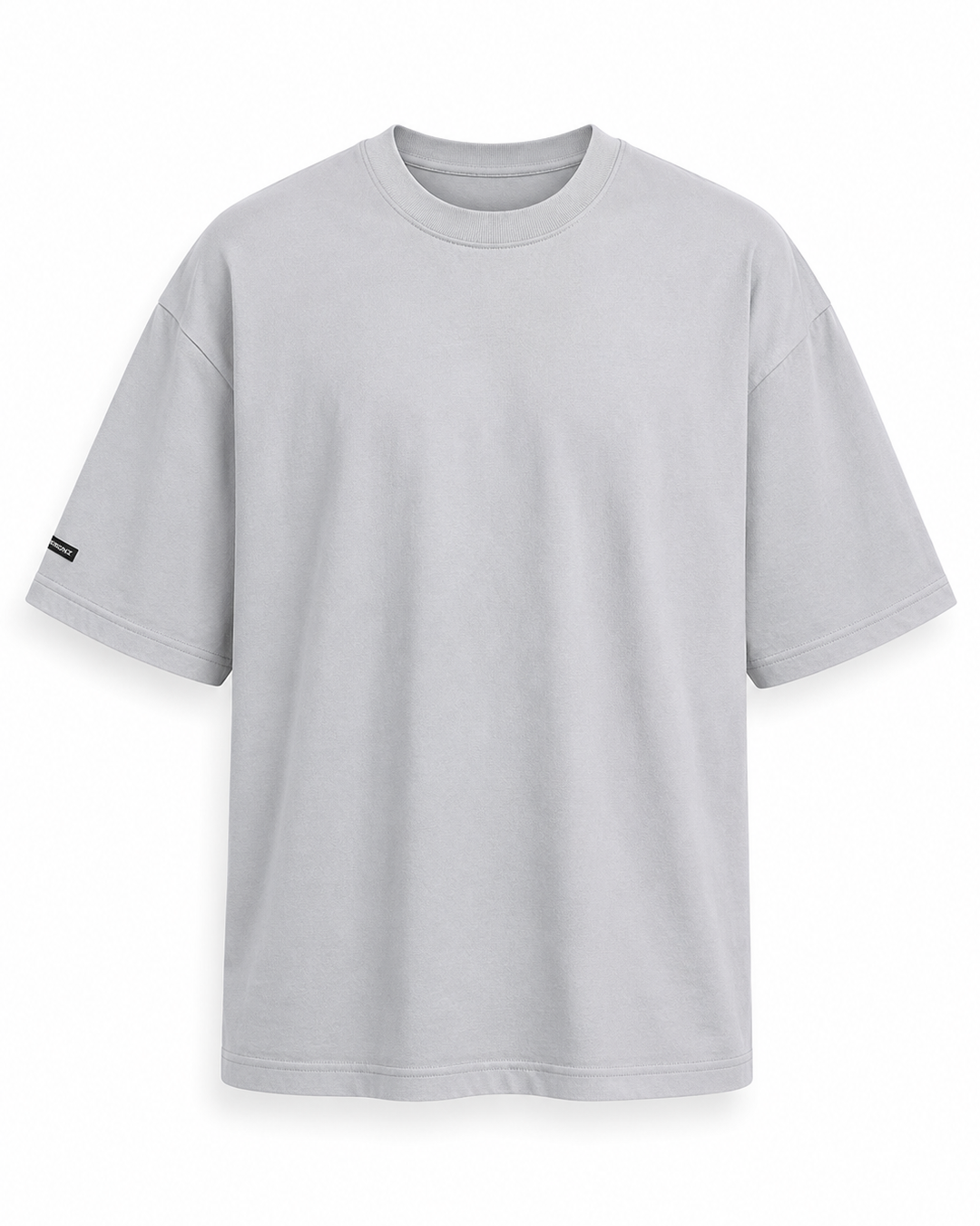 Solid Grey Oversized T-Shirt