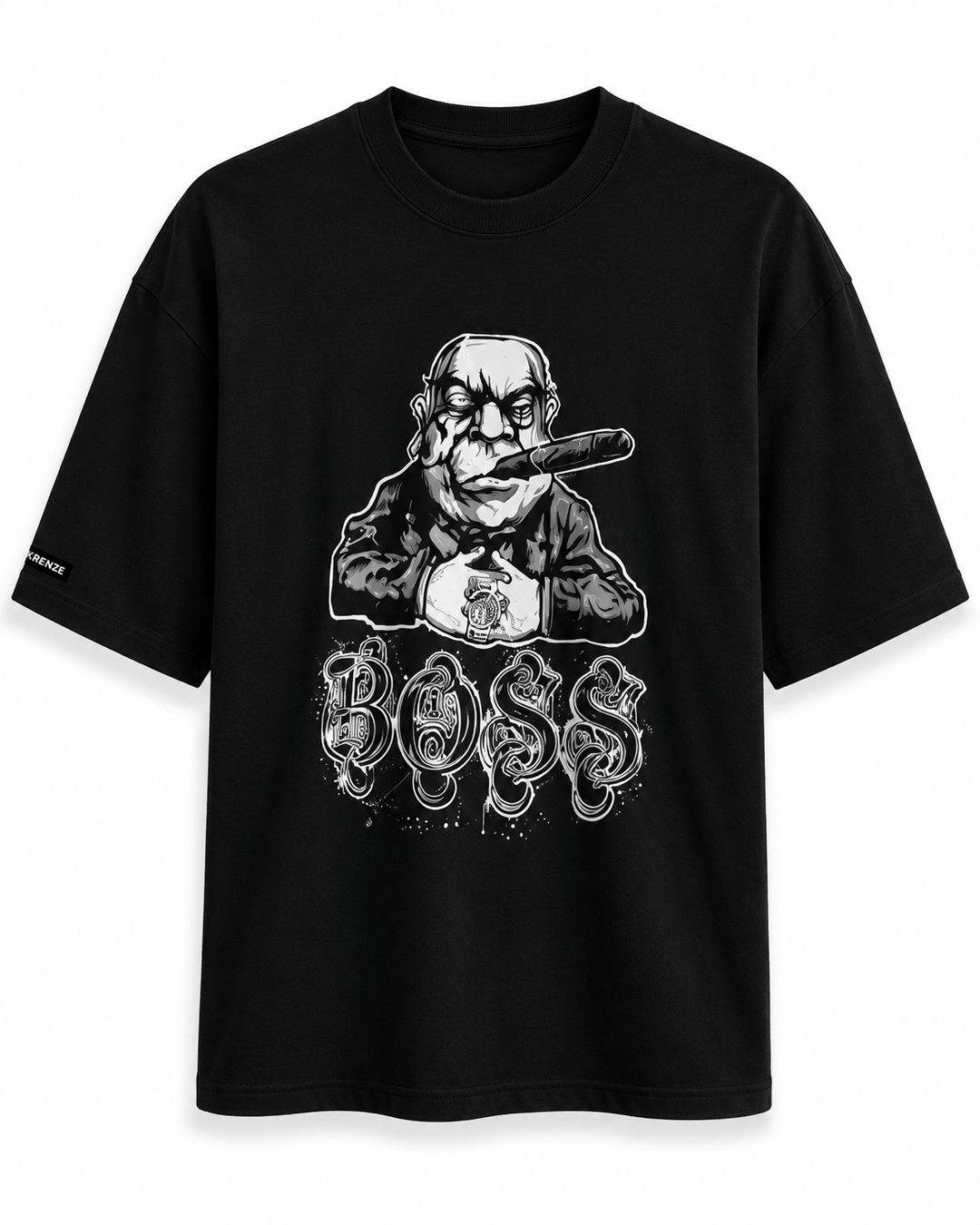Boss Printed T-Shirt 100% Cotton