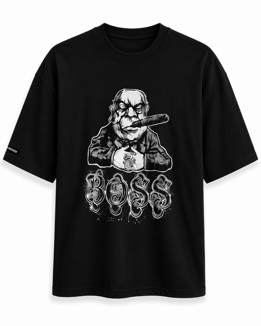Boss Printed T-Shirt 100% Cotton