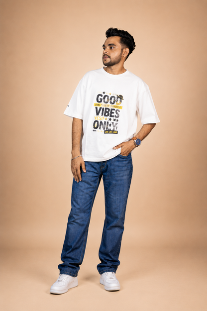Good Vibes Only Printed T-Shirt product photo 2