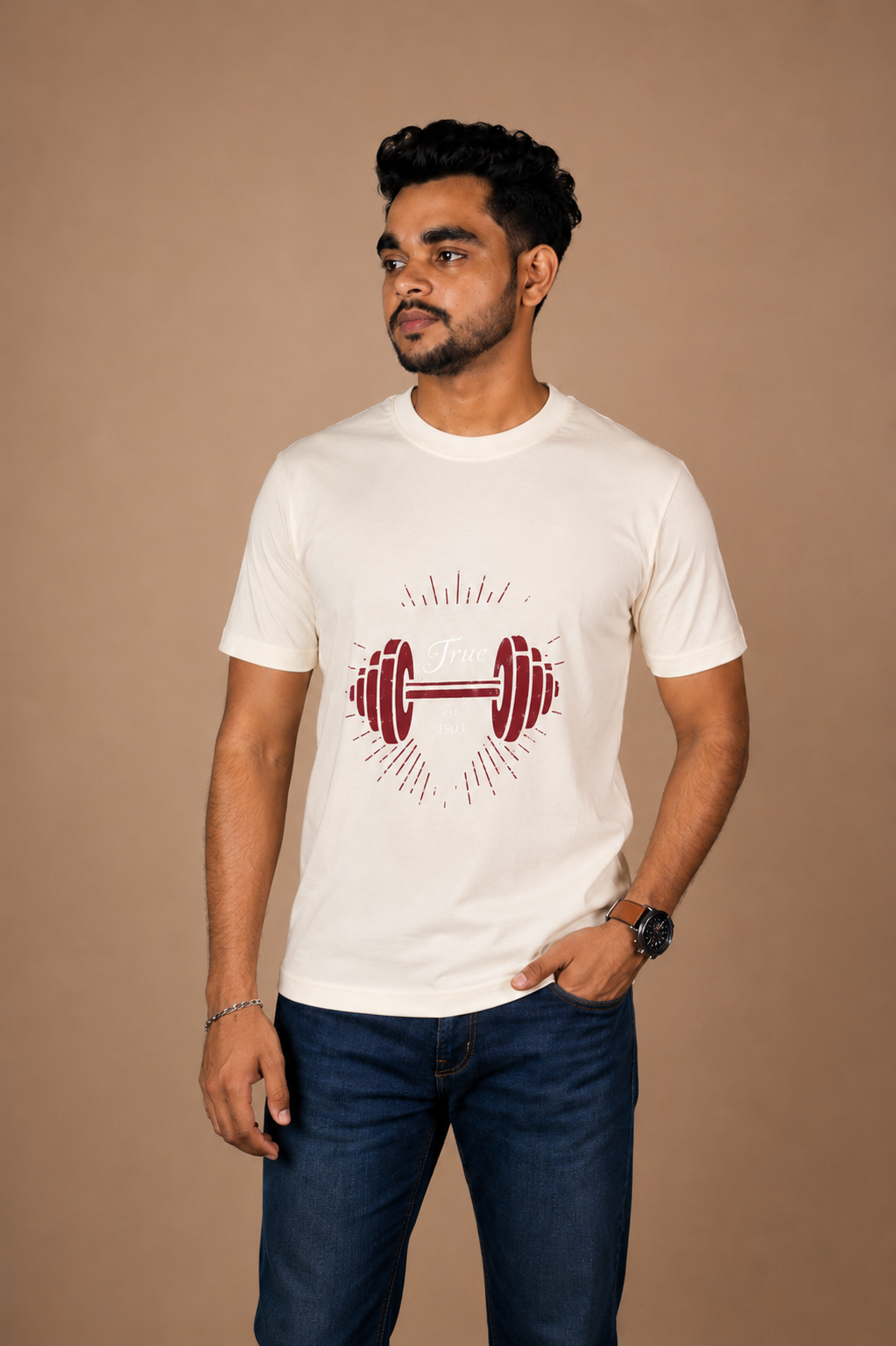 Gym Printed T-Shirt product photo 3