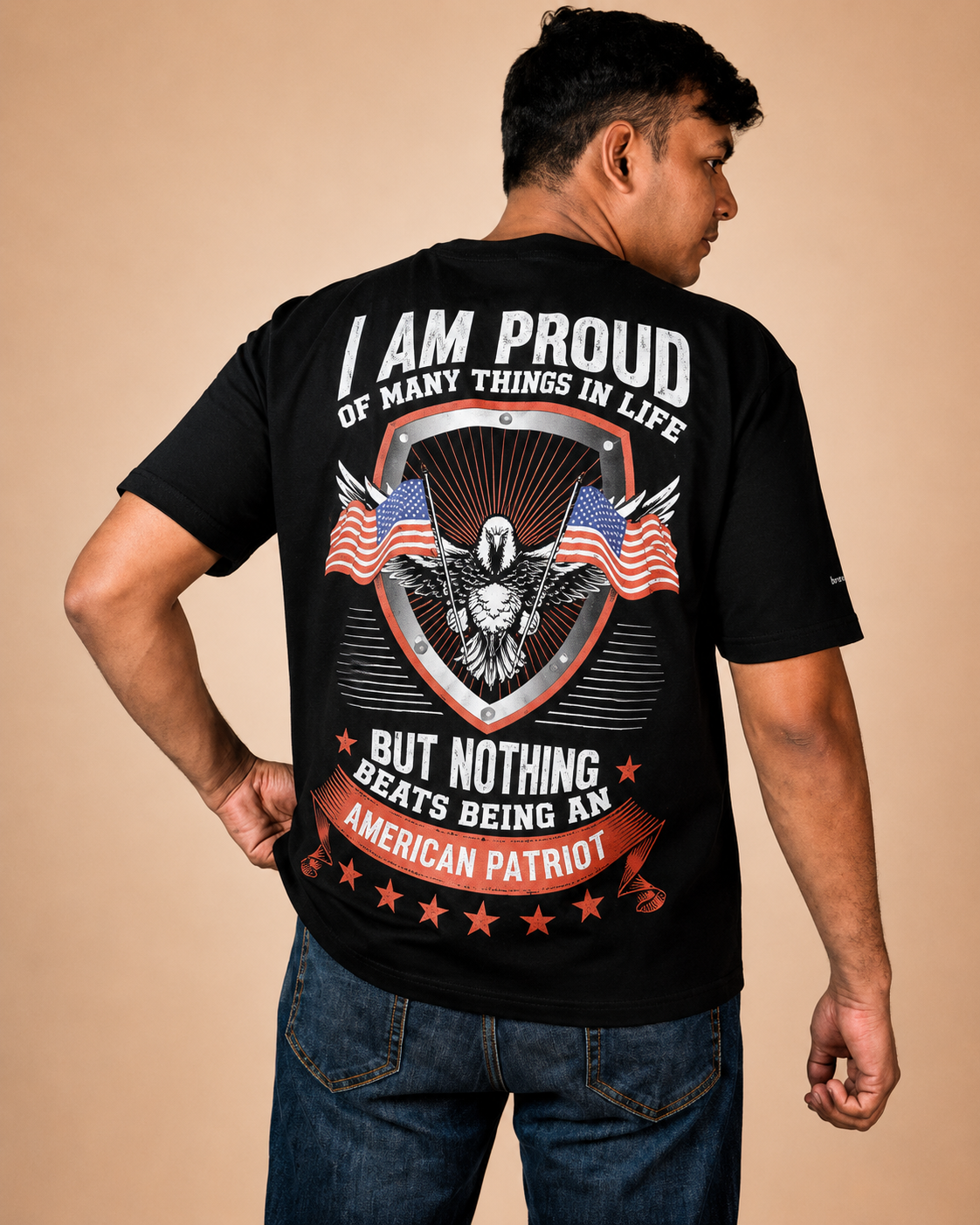 I Am Proud of Many Things Printed T-Shirt product photo 3