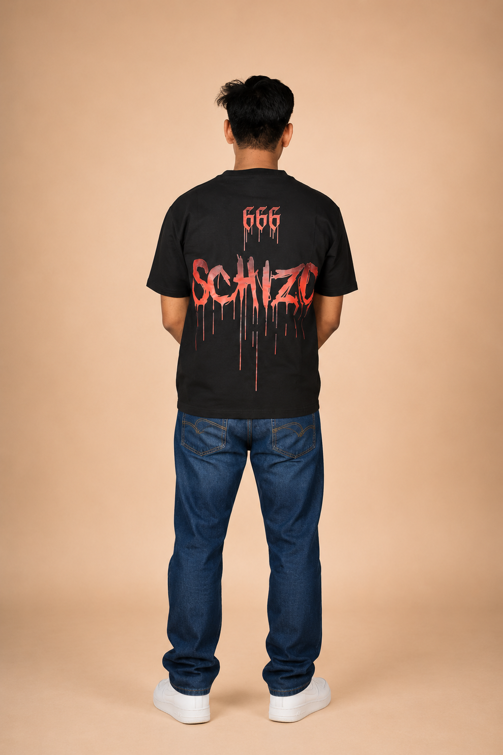 Schizo 666 Printed T-Shirt product photo 2