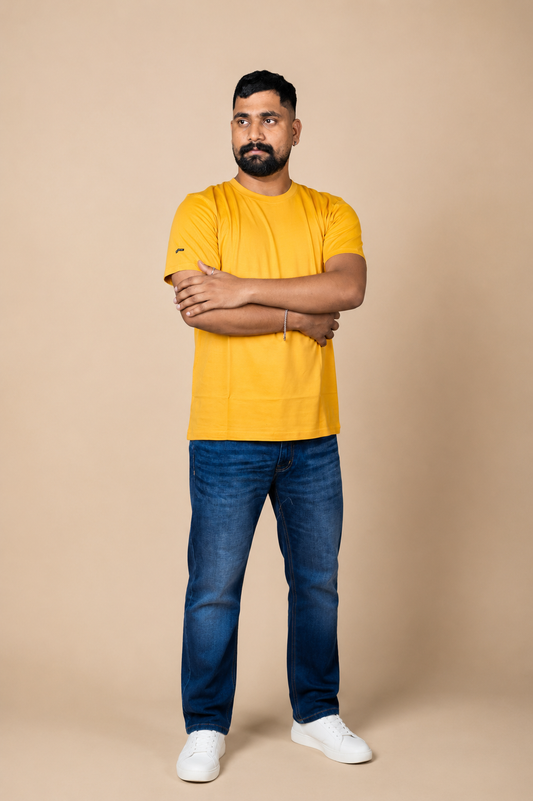 Yellow Plain RN T-Shirt product photo 1