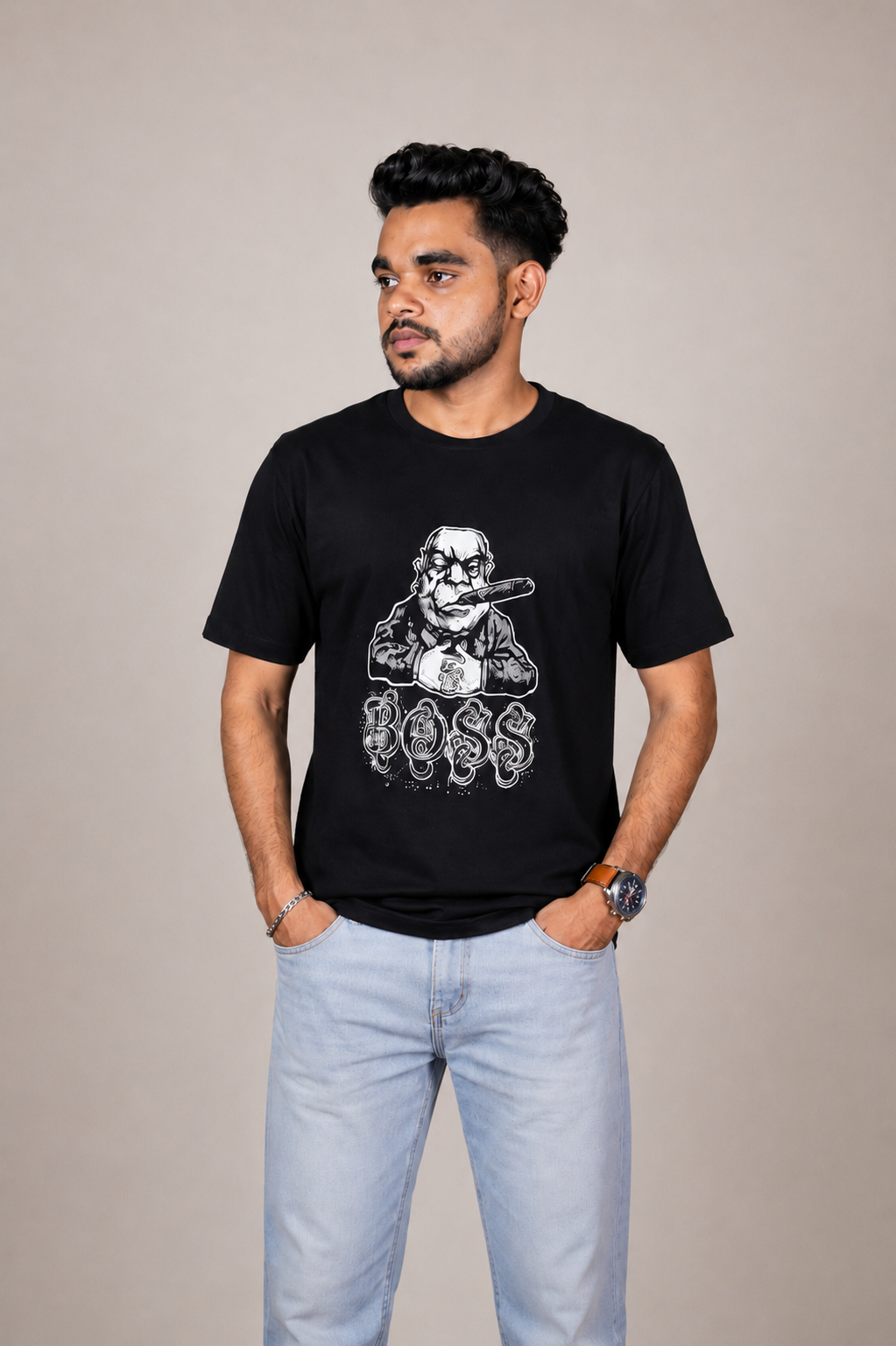 Boss Printed T-Shirt product photo 2
