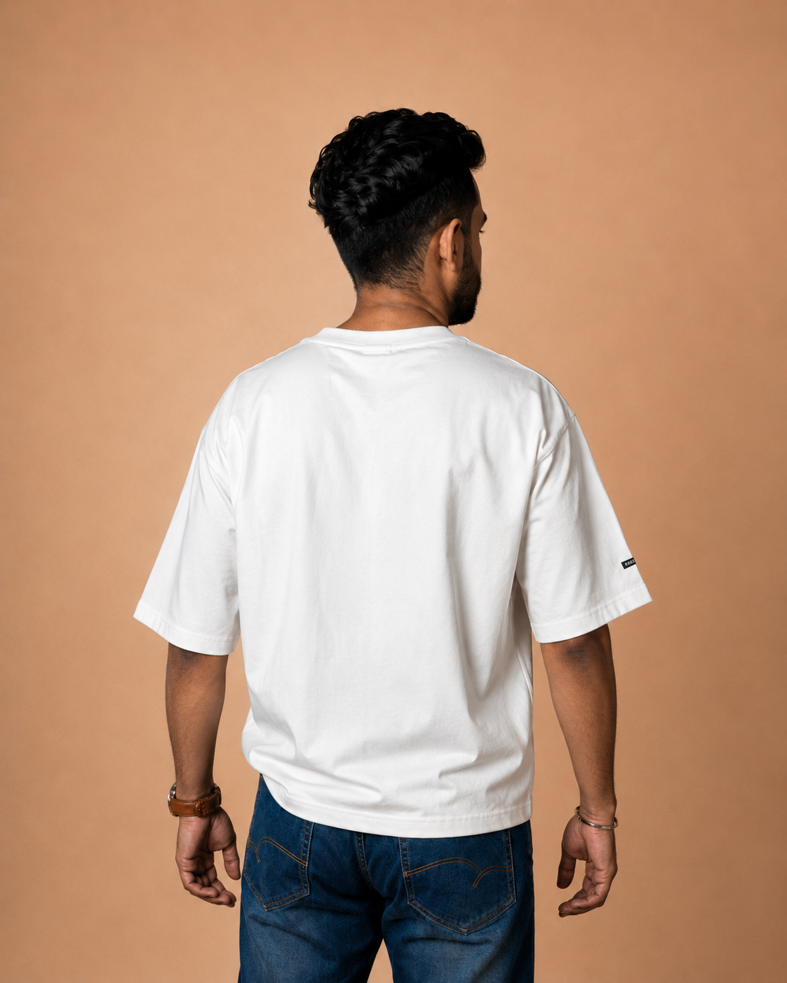 Cycles in White Printed T-Shirt product photo 1