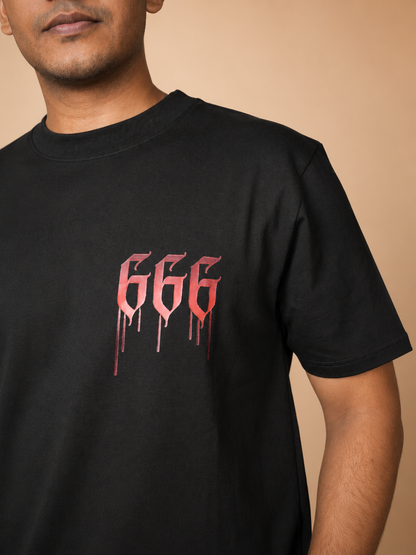 Schizo 666 Printed T-Shirt product photo 1