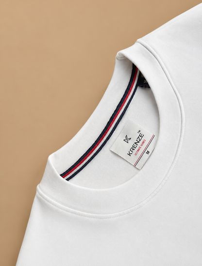 Solid White Oversized T-Shirt