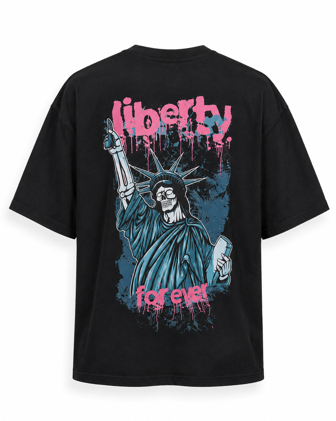 Liberty Forever Printed Oversized T-Shirt